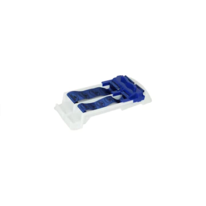 Aparat dublu pentru rulat sarmale Tiessa®, manual, impachetare rapida, alb/albastru