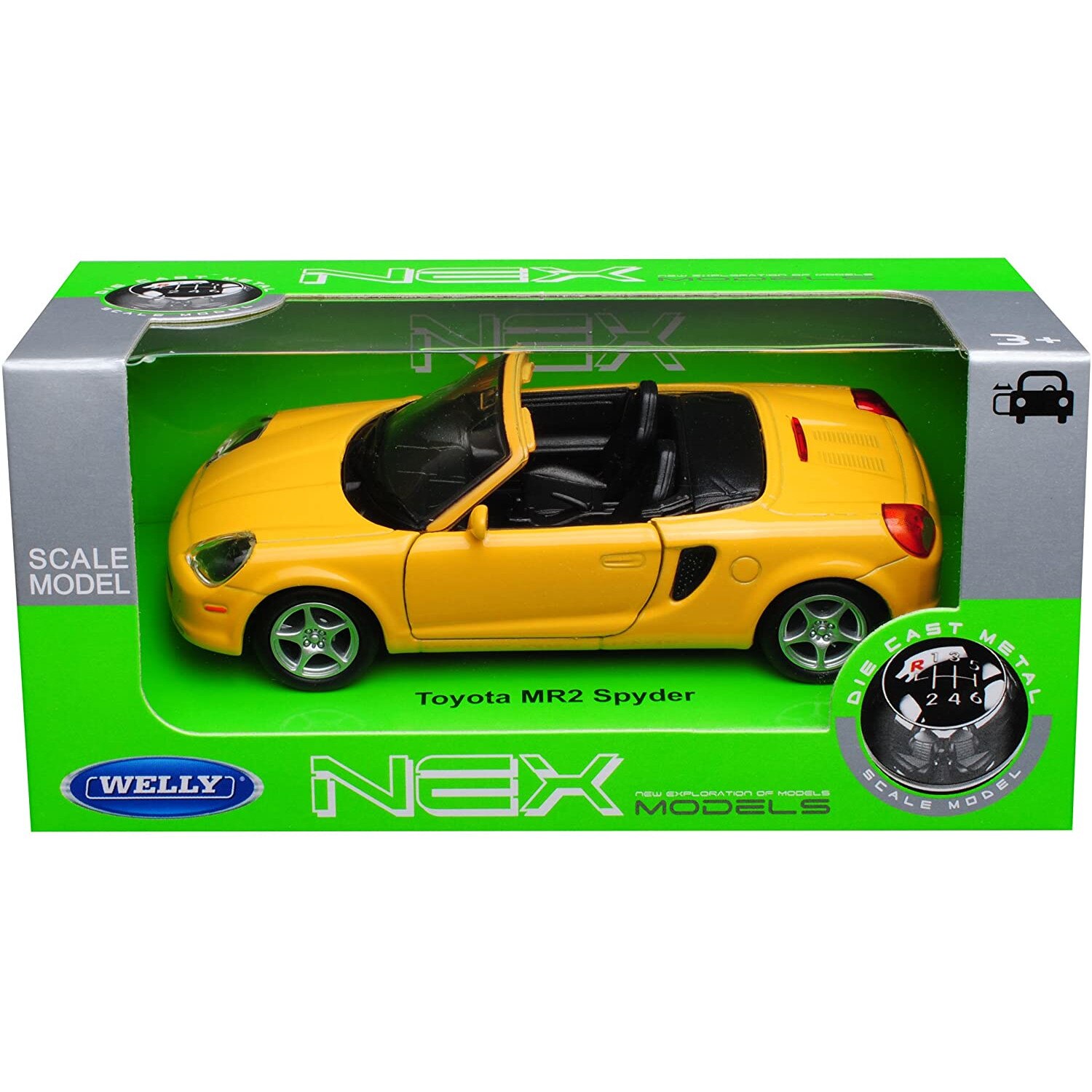 Macheta Toyota Mr2 - 1/34 Welly