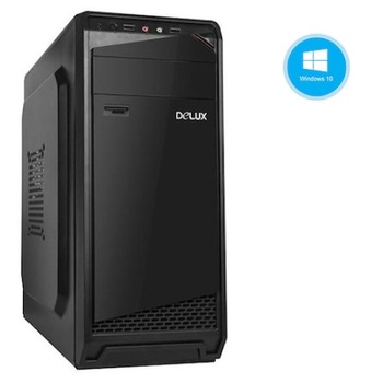 Sistem PC Pro610, Procesor Intel Core generatia a 6-a, Memorie RAM 8GB DDR4, Stocare 120SSD + 2TB, Placa video RX550 4GB, Black-D, Sistem operare Windows Sistem PC Pro610, Procesor Intel Core generatia a 6-a, Memorie RAM 8GB DDR4, Stocare 120SSD + 2TB, Placa video RX550 4GB, Black-D, Sistem operare Windows