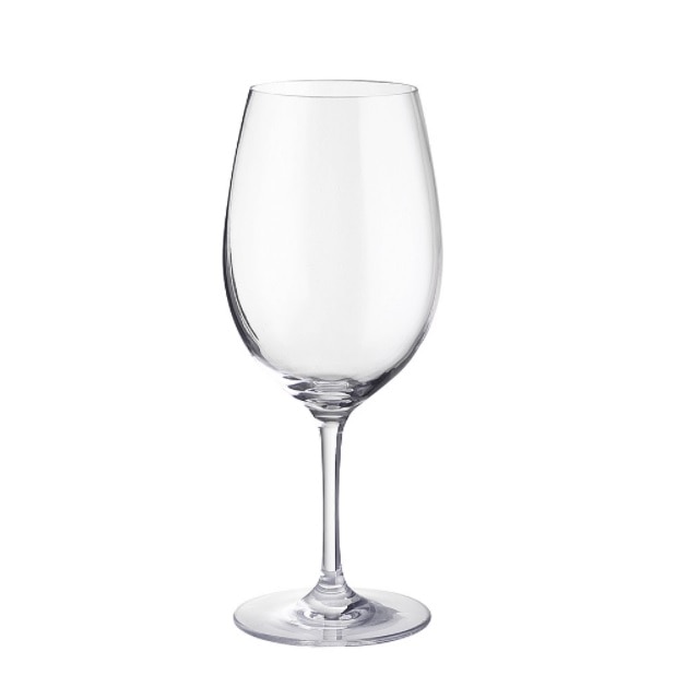 Set 2 pahare cu picior, pentru camping, policarbonat, 300ml