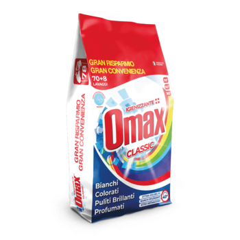 Detergent praf OMAX Classic 4.68 kg - 78 spalari Detergent praf OMAX Classic 4.68 kg - 78 spalari