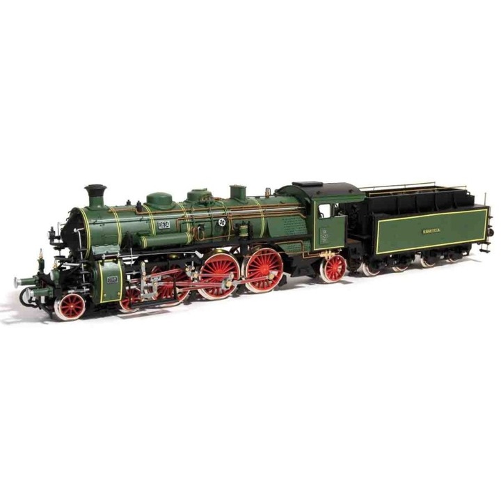Építőipari mozdony OcCre Locomotive s3/6, 1:32, zöld, 72 x 15,3 x 10 cm