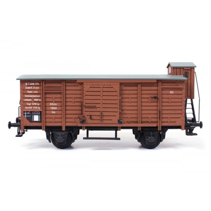 Építőipari kocsi OcCre Wagon, 1:32, barna, 31 x 14 x 10,8 cm