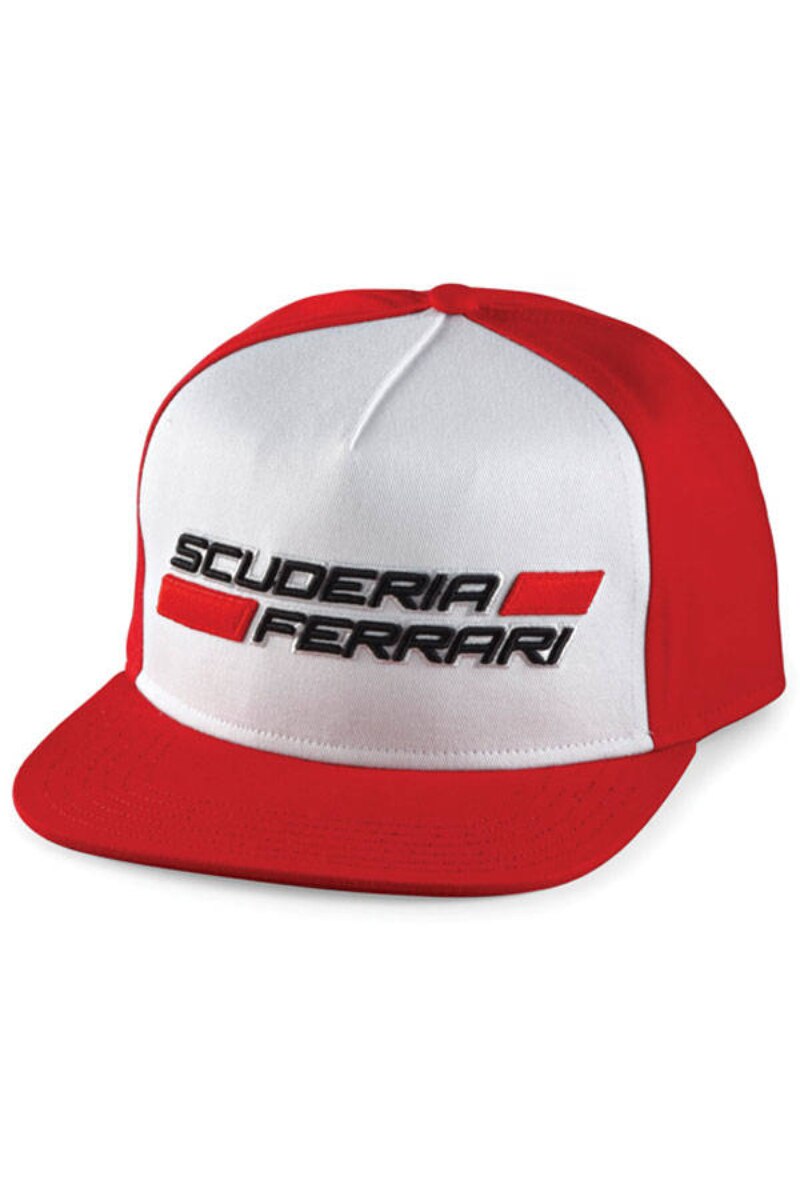 Sapca pentru copii Scuderia Ferrari Old School rosie, universala