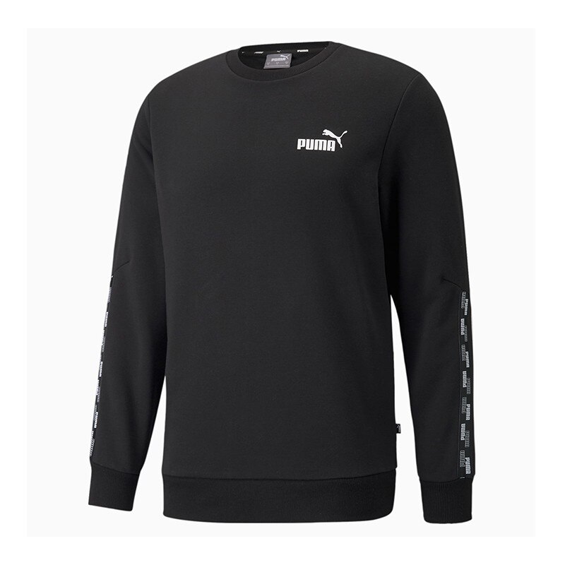 Bluza Puma Power Tape Crew 589407-01, Barbati, Negru