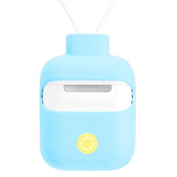 Carcasa din silicon pentru gat pentru Apple Airpods si Apple Airpods 2 cu carcasa pentru incarcare fara fir, SwitchEasy ColorBuddy AirPods, albastru deschis Carcasa din silicon pentru gat pentru Apple Airpods si Apple Airpods 2 cu carcasa pentru incarcare fara fir, SwitchEasy ColorBuddy AirPods, albastru deschis