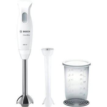 Blender de mana MSM26130 CleverMixx 600W, alb, plastic, 4 accesorii Blender de mana MSM26130 CleverMixx 600W, alb, plastic, 4 accesorii