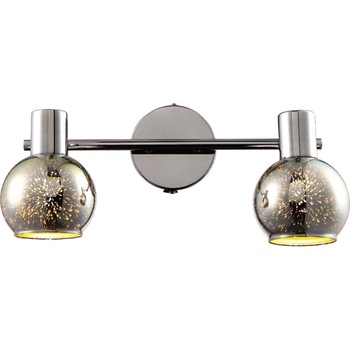 Aplica K-8003-2G CHR GALAXY I,cu 2 surse de iluminare, E14 Aplica K-8003-2G CHR GALAXY I,cu 2 surse de iluminare, E14
