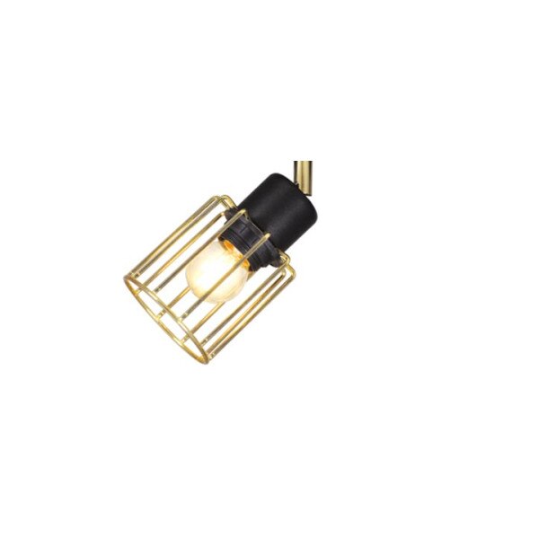 Plafoniera K-4781 TROY GOLD,cu 2 surse de iluminare, E27