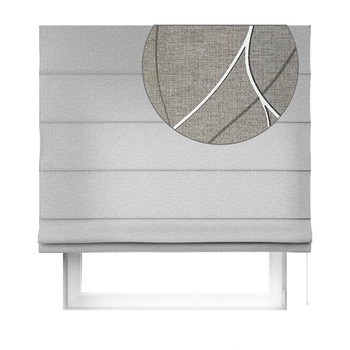 Rulouri romane, confectionate la marime, lungime 50 cm x 150 cm, culoare maro , black-out Rulouri romane, confectionate la marime, lungime 50 cm x 150 cm, culoare maro , black-out