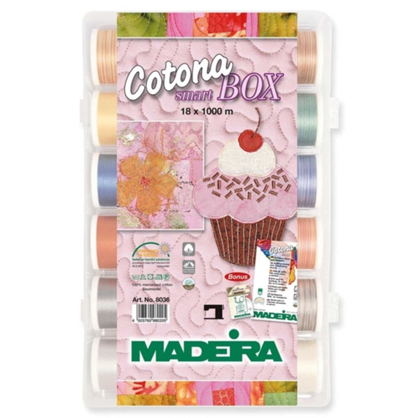 Smartbox cu ata de brodat Cotona Madeira 8036