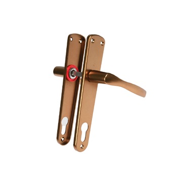 Maner usa interior, Hoppe Milano, cu sild pentru broasca yala, culoare bronz - F4 , 90 x 32 mm Maner usa interior, Hoppe Milano, cu sild pentru broasca yala, culoare bronz - F4 , 90 x 32 mm