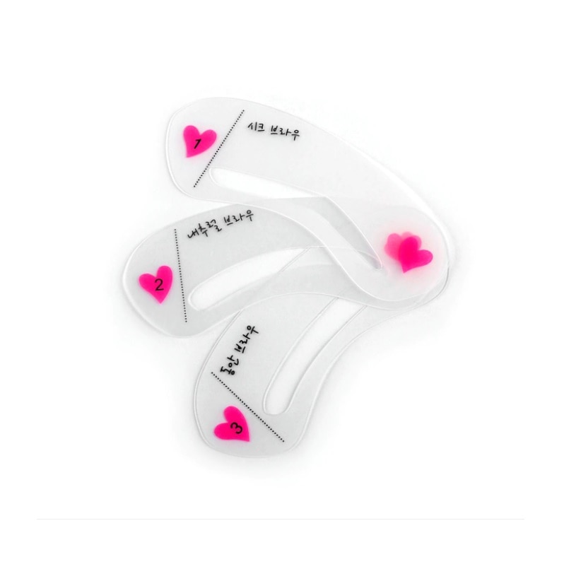 Set 3 sabloane pentru sprancene, Sela