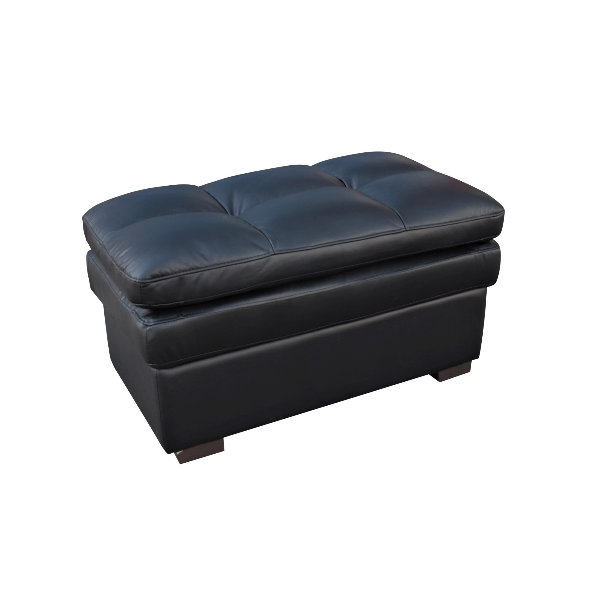 Taburet, Model 2991, Piele Nturala, Negru B113-65, dimensiuni 95 x 55 cm