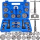 Set trusa presa piston etrier frana 22 piese schimb placute frana, impins pistoane (S10609)