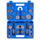 Set trusa presa piston etrier frana 22 piese schimb placute frana, impins pistoane (S10609)