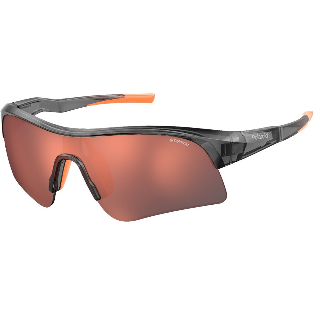 Ochelari de soare pentru barbati Polaroid (20) (S) PLD 7024/S M9L 99 OZ GREY ORANGE