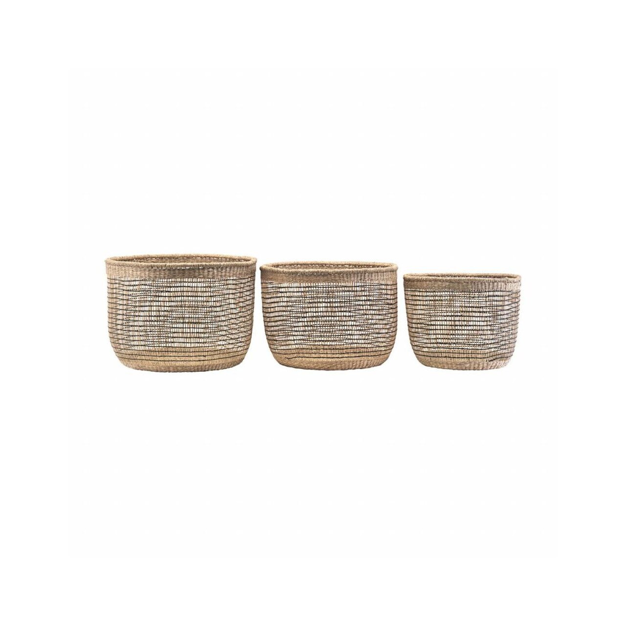 Set 3 Cosuri De Depozitare House Doctor Shape Mix Natur
