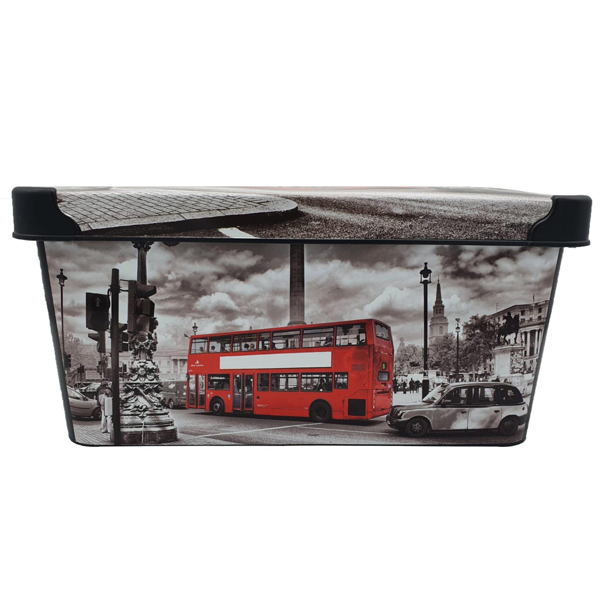 Cutie depozitare cu capac, 10L, London