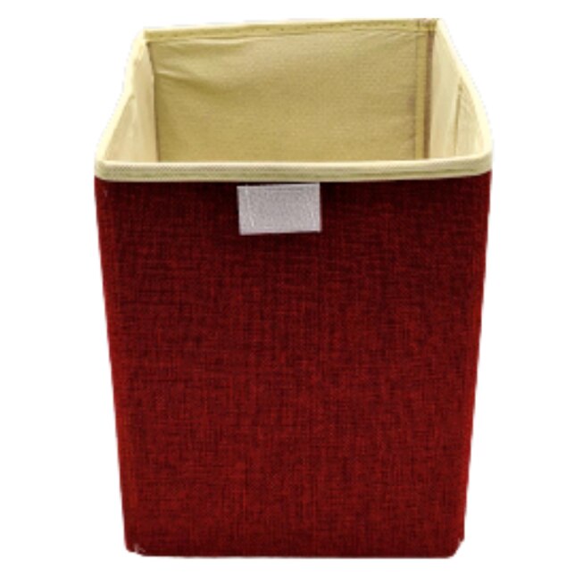 Cutie pliabila pentru depozitare Model uni, 25 x 25 x 15 cm , Rosu