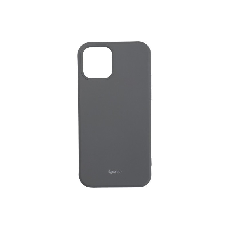 Husa Spate Silicon Roar Jelly Compatibila Cu iPhone 13 Mini, Gri