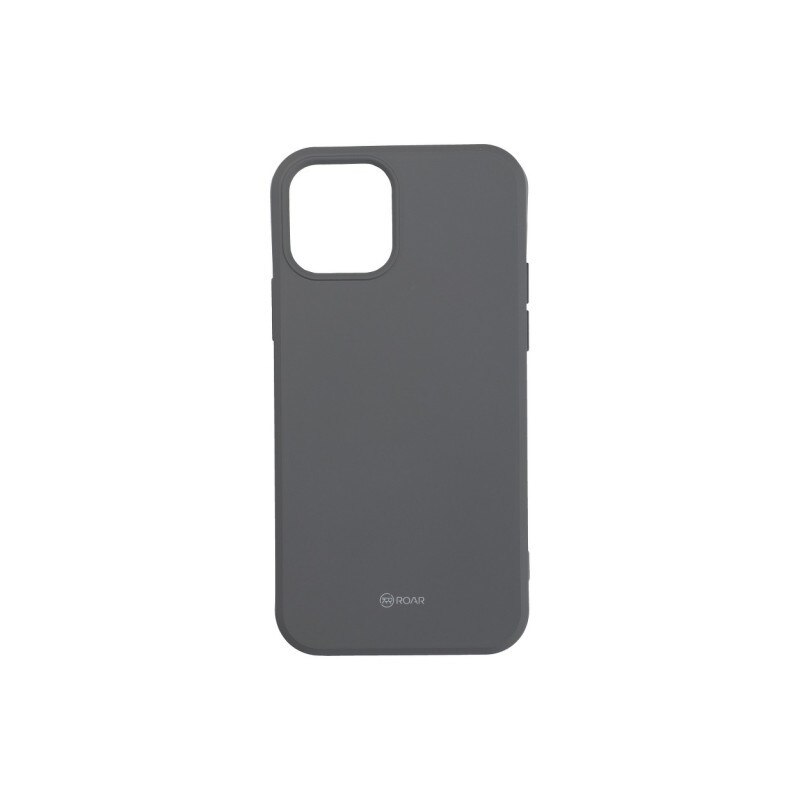 Husa Spate Silicon Roar Jelly Compatibila Cu iPhone 13 Pro, Gri