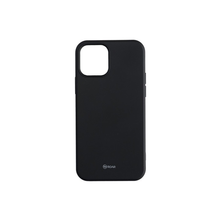 Husa Spate Silicon Roar Jelly Compatibila Cu iPhone 13 Mini, Negru