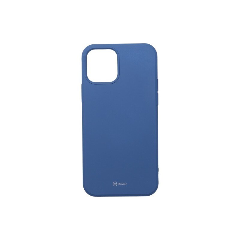Husa Spate Silicon Roar Jelly Compatibila Cu iPhone 13, Albastru Navy