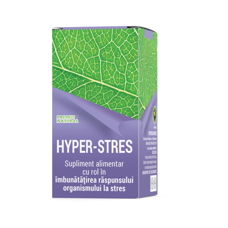 Supliment alimentar Hyper-Stres, Hypericum, 60 capsule