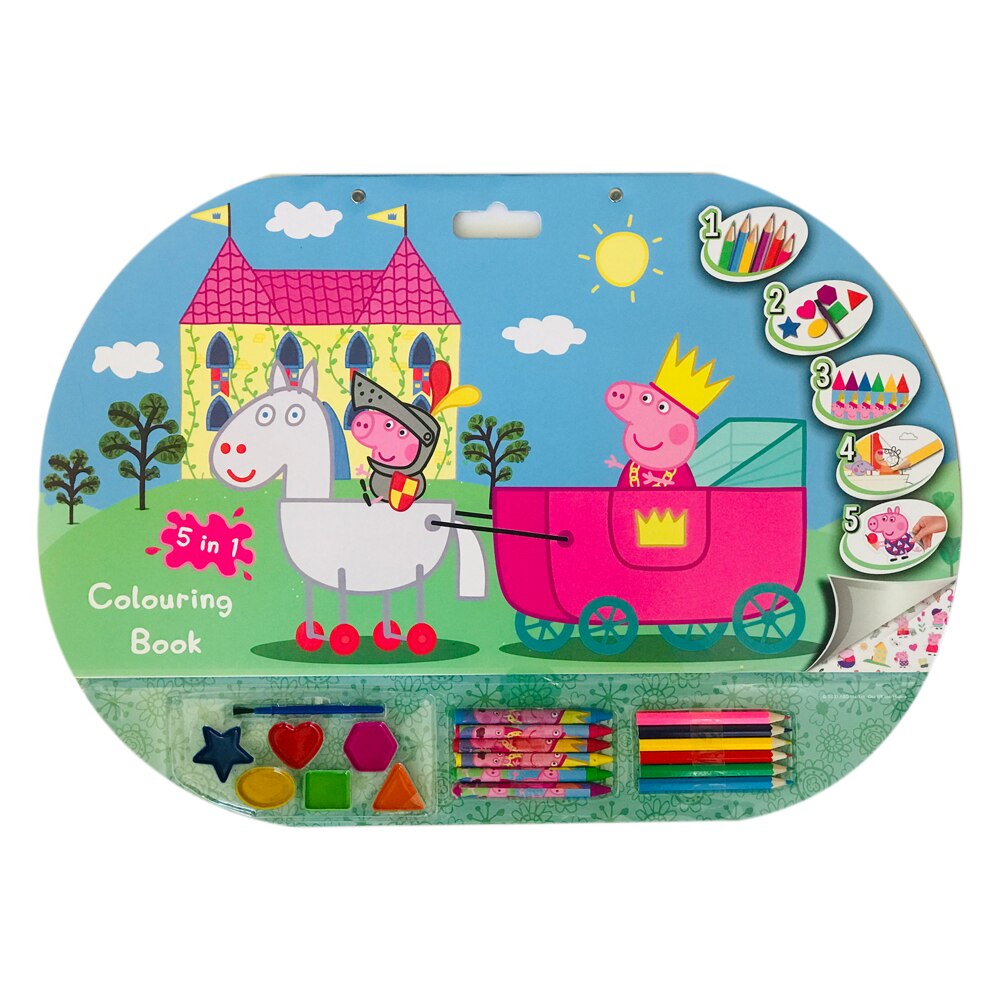 Set activitati 5in1 Peppa Pig