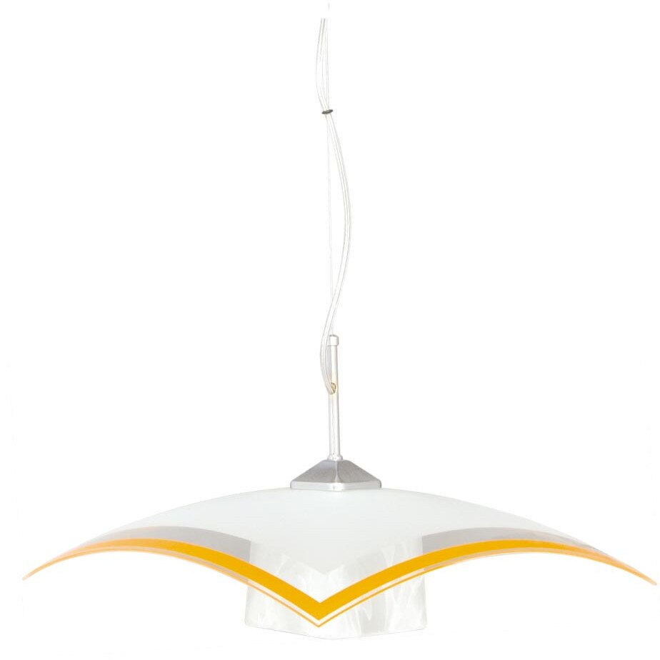 Lustra K-1520 ZK5-90 VETRO,Portocaliu, cu 1 sursa de iluminare, E27