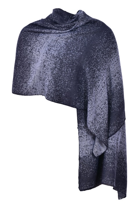 Fular tip sal, Dacali, N, Negru/Gri, 180 x 70 cm