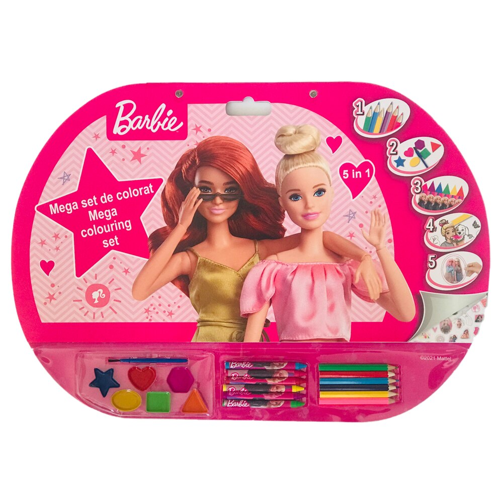 Set activitati 5in1 Barbie