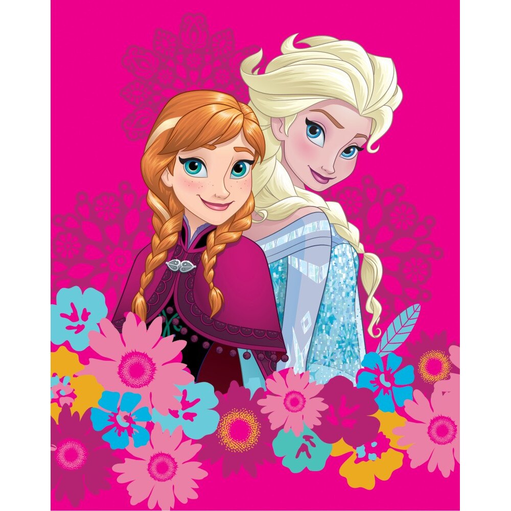 Patura Frozen Flowers, 100X140 cm Multicolor