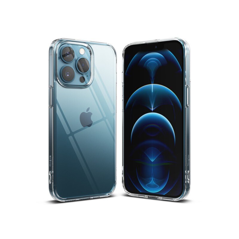 Husa Spate Premium Ringke Fusion Pc Compatibila Cu iPhone 13 Pro, Transparenta