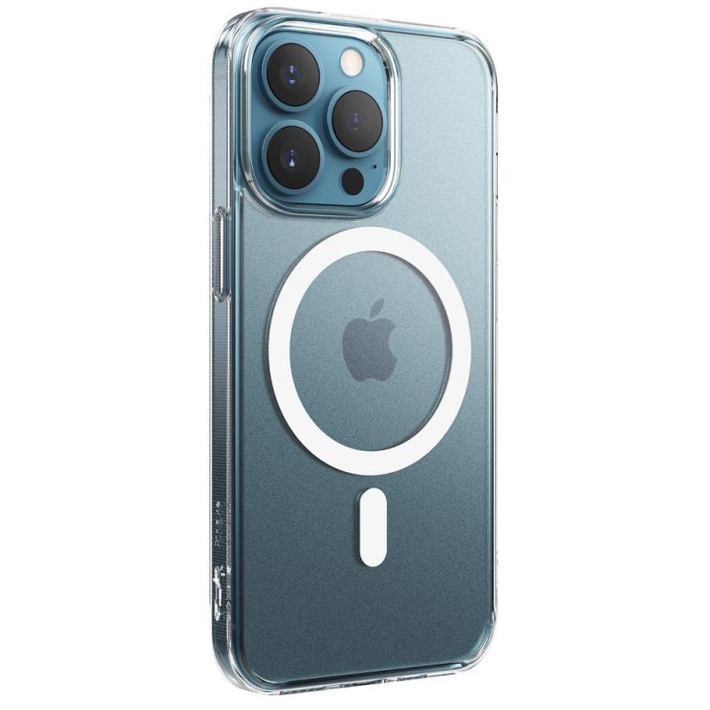 Carcasa Ringke Fusion Magnetic MagSafe compatibila cu iPhone 13 Pro Max Matte Clear