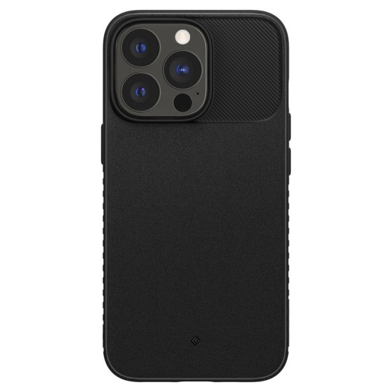 Husa slim Caseology Vault compatibila cu iPhone 13 Pro Matte Black