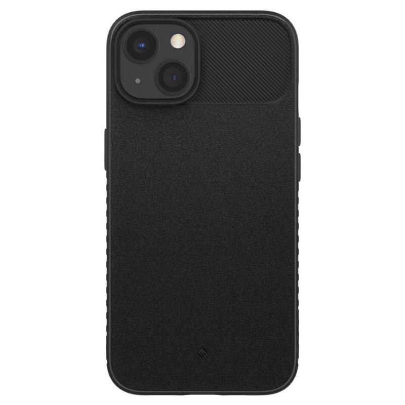 Husa slim Caseology Vault compatibila cu iPhone 13 Matte Black