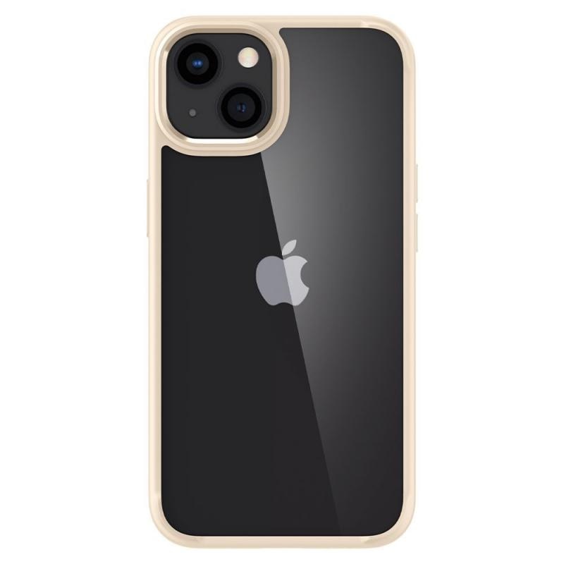 Carcasa Spigen Ultra Hybrid compatibila cu iPhone 13 Sand Beige
