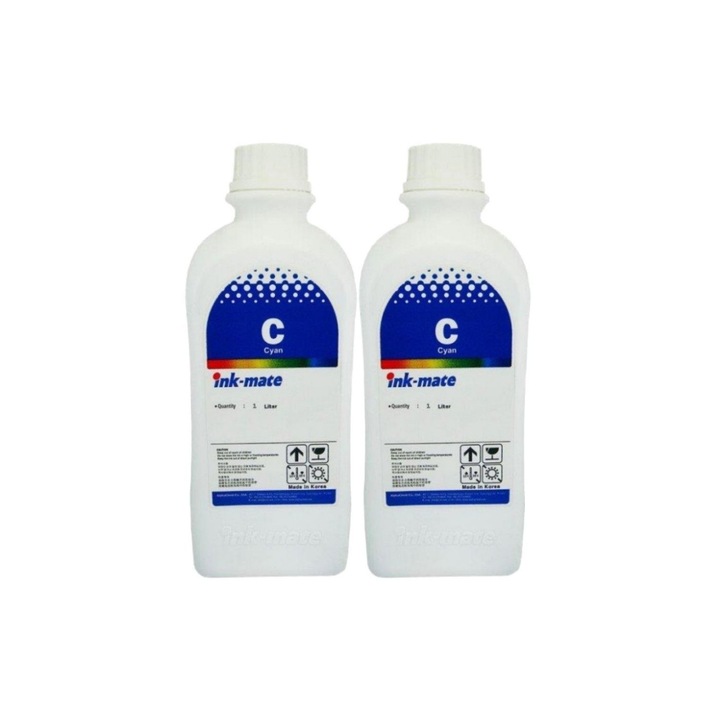 Batch Tintás üveg Ink-Mate kompatibilis HP (28) 2x1000ml C8728AE Cián
