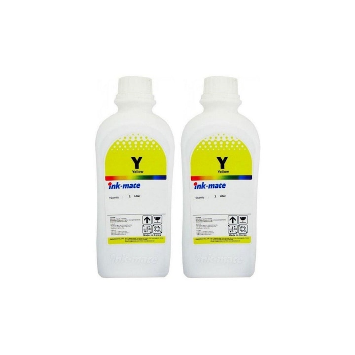 Batch Tintás üveg Ink-Mate kompatibilis HP (28) 2x1000ml C8728AE Sárga