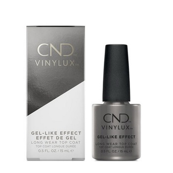 Oja CND Vinylux Top Coat Like Effect cu efect de gel semipermanent, 15 ml Oja CND Vinylux Top Coat Like Effect cu efect de gel semipermanent, 15 ml