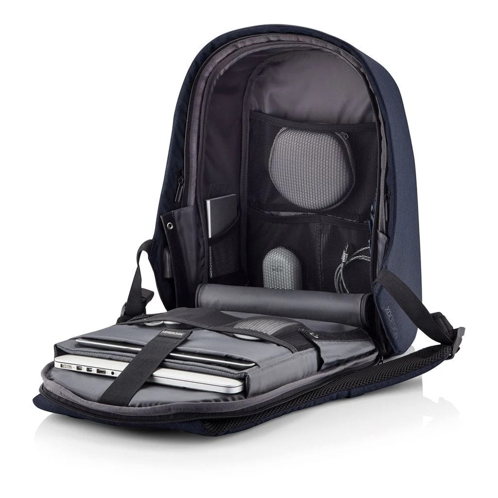 Rucsac Antifurt, Bobby Hero XL, Albastru navy, 20L, pentru laptop cu diagonala 17 inch