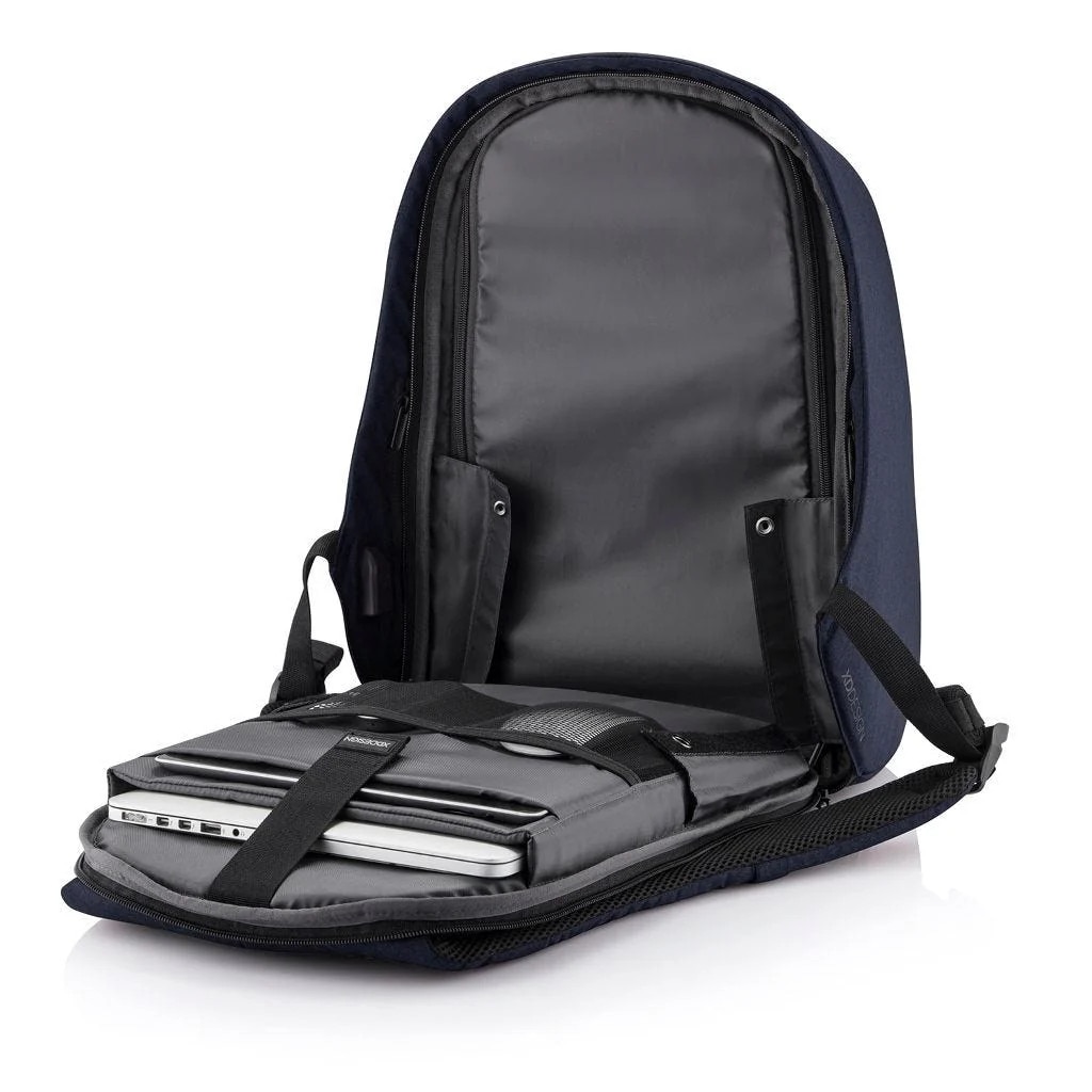 Rucsac Antifurt, Bobby Hero XL, Albastru navy, 20L, pentru laptop cu diagonala 17 inch