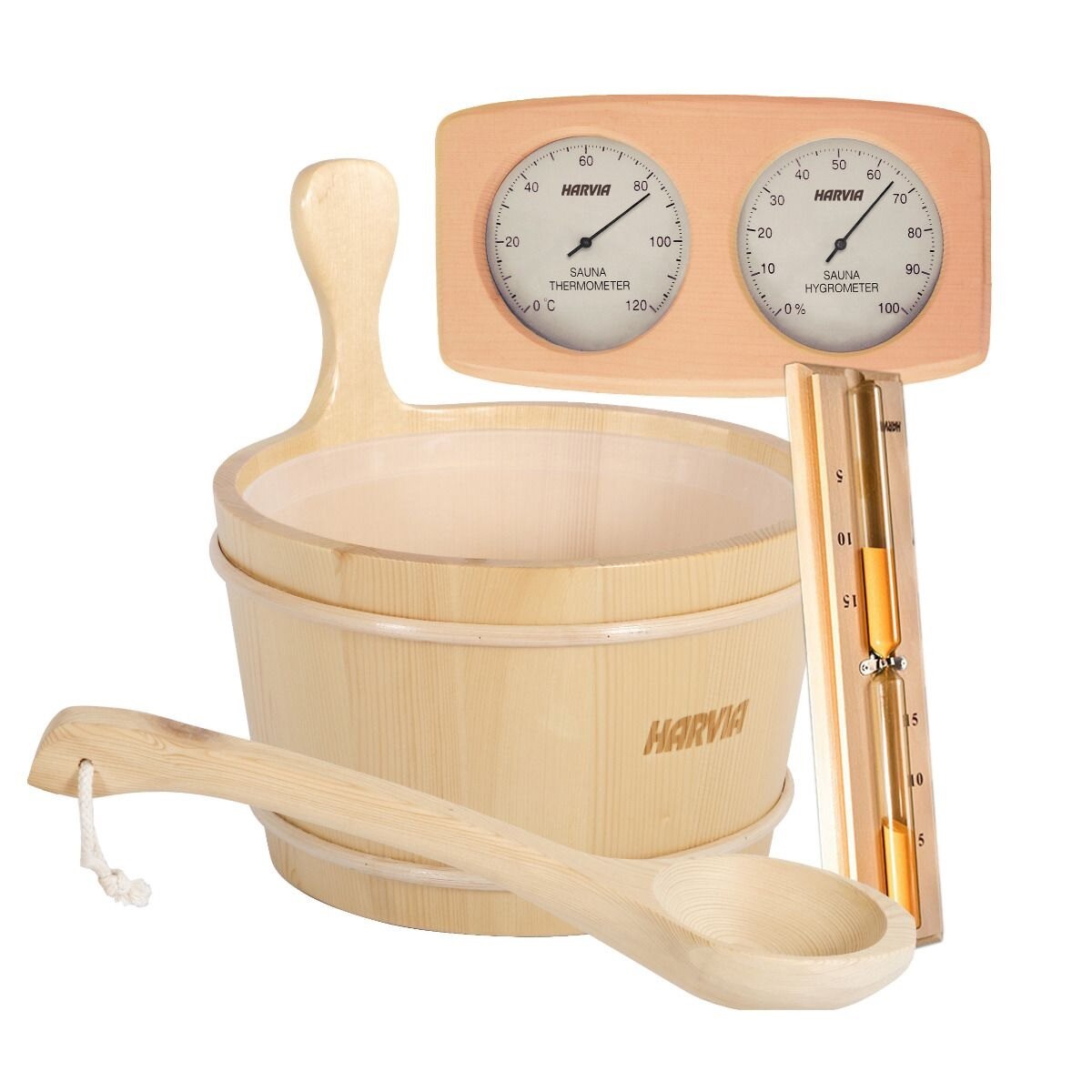 Set accesorii din lemn Harvia