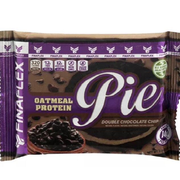 Placinta Proteica cu Aroma de Ciocolata, Finaflex Oatmeal Protein Pie 82 g