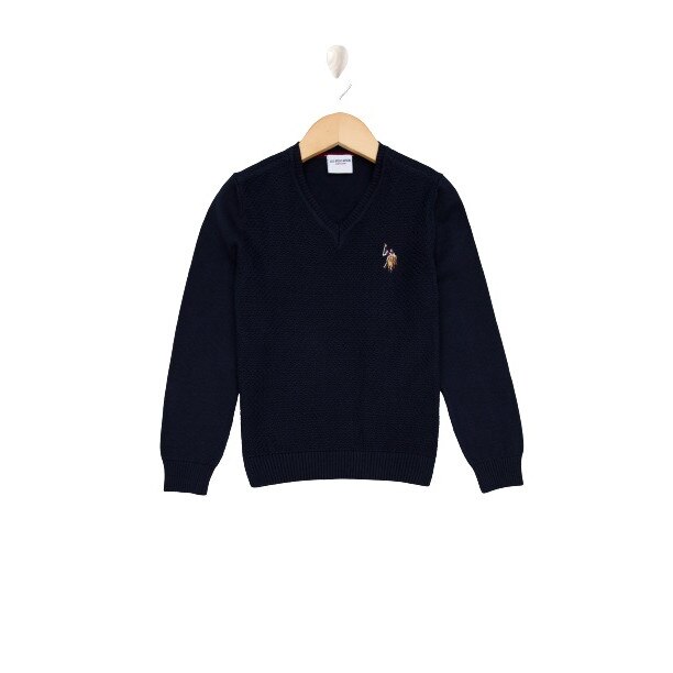 Pulovere copii,U.S Polo Assn.,1261183, Bleumarin