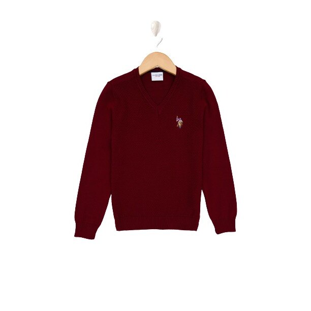 Pulovere copii,U.S Polo Assn.,1261183, Bordo