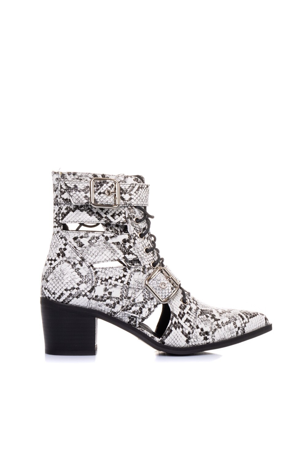 Botine dama Sarny K, Alb