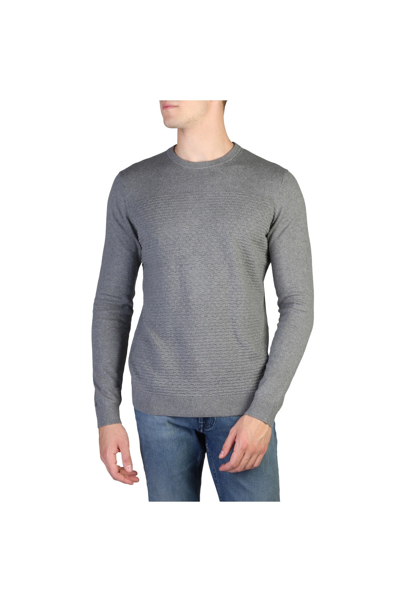 Pulover barbati Calvin Klein model J30J305880, Gri, Gri